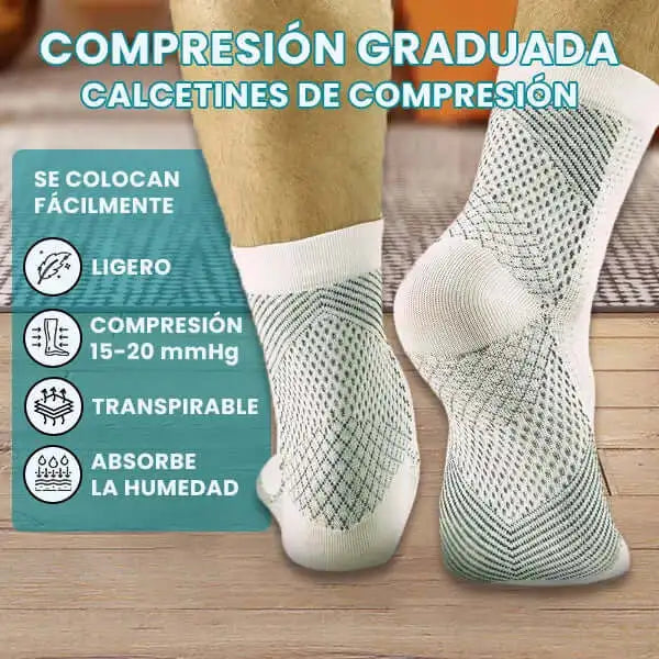 Medias De Neuro Compresión 7 Puntos