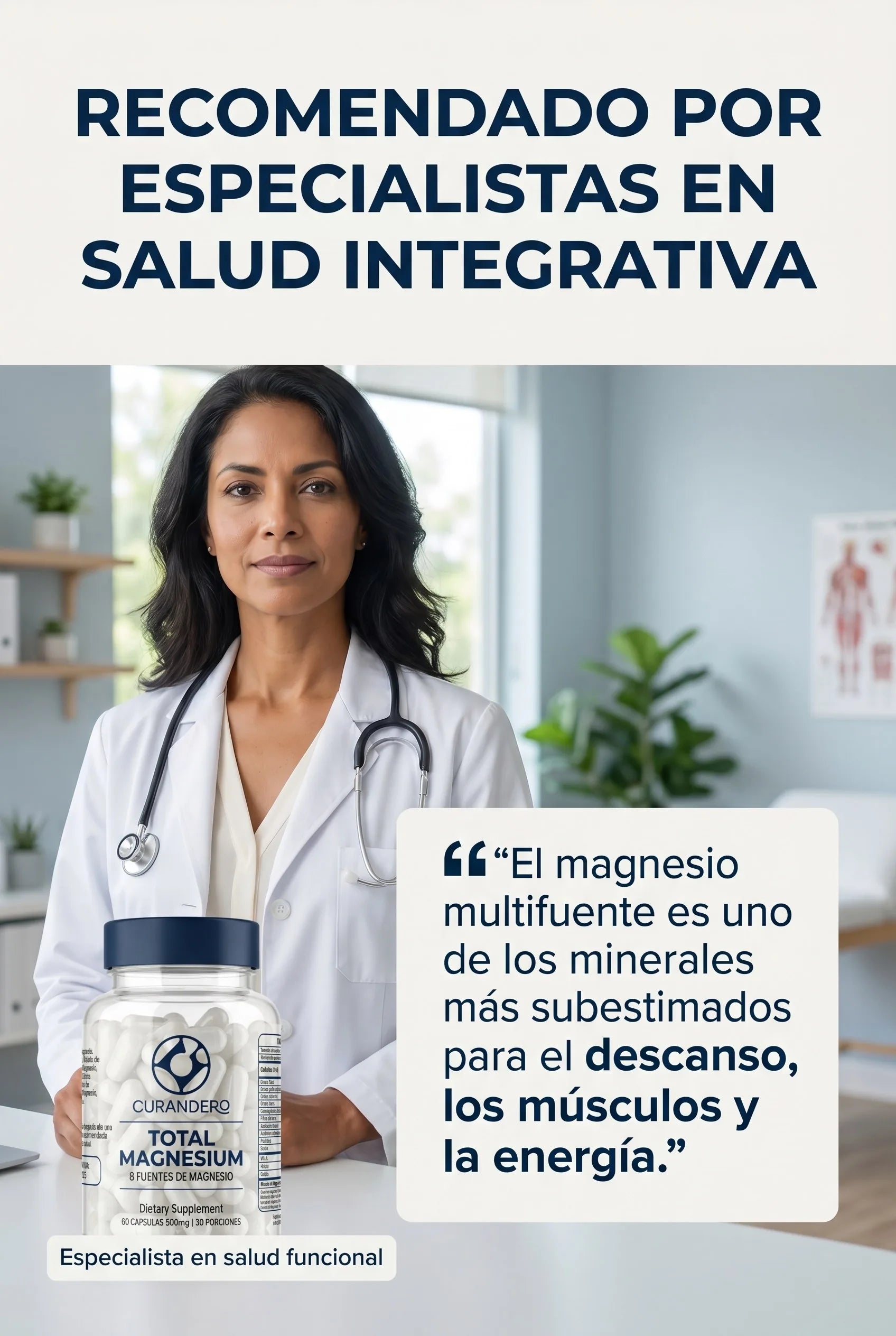 CURANDERO Total Magnesium - Recomendados por Expertos