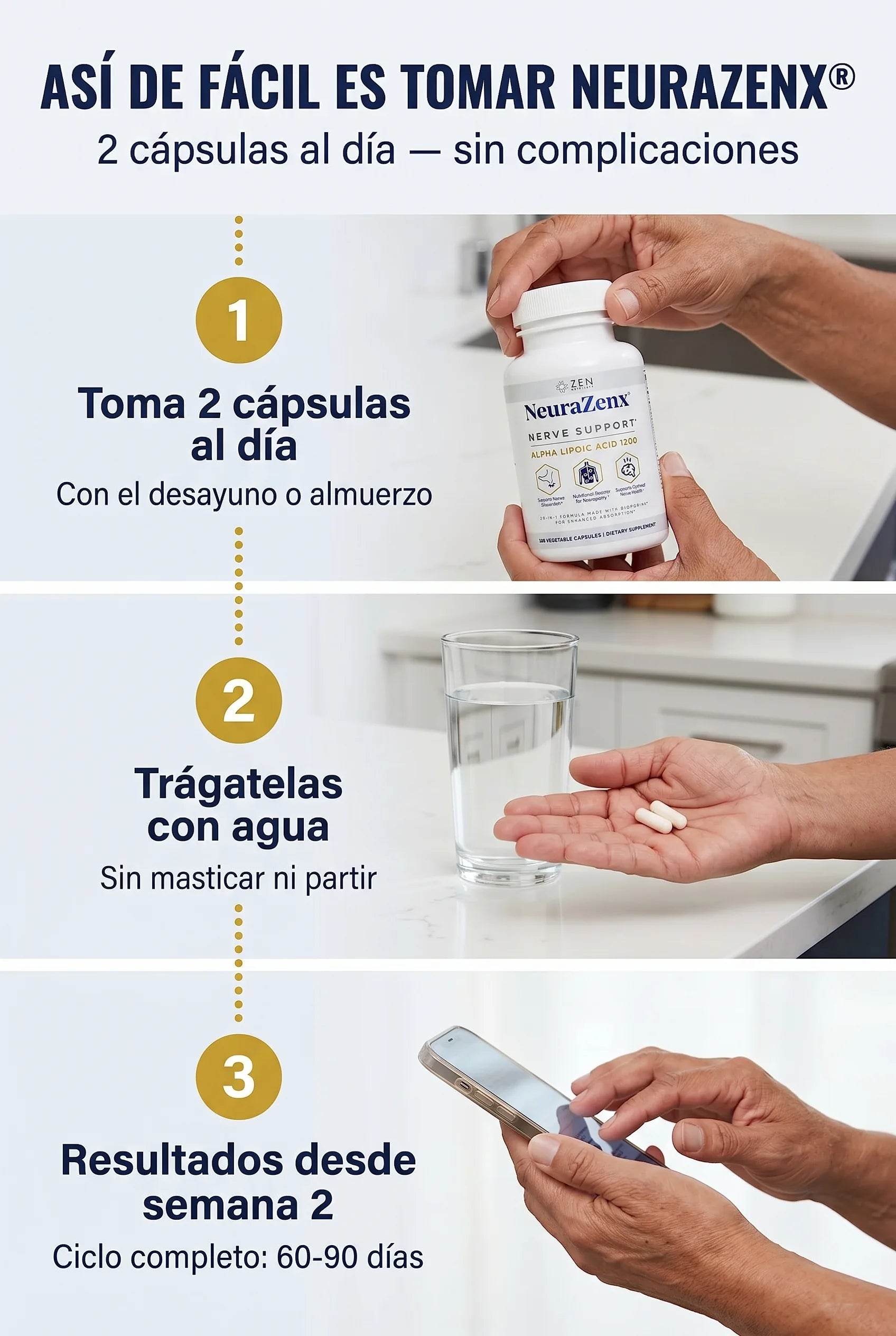 NeuraZenx — Cómo se Usa