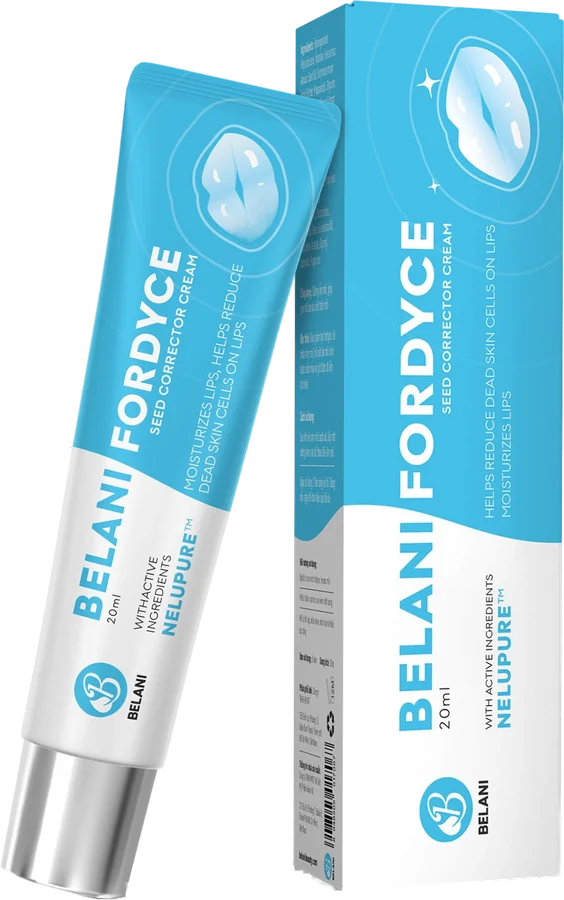Belani Fordyce, tubo de 20 ml con su caja